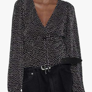 Zara Polka Dot top
